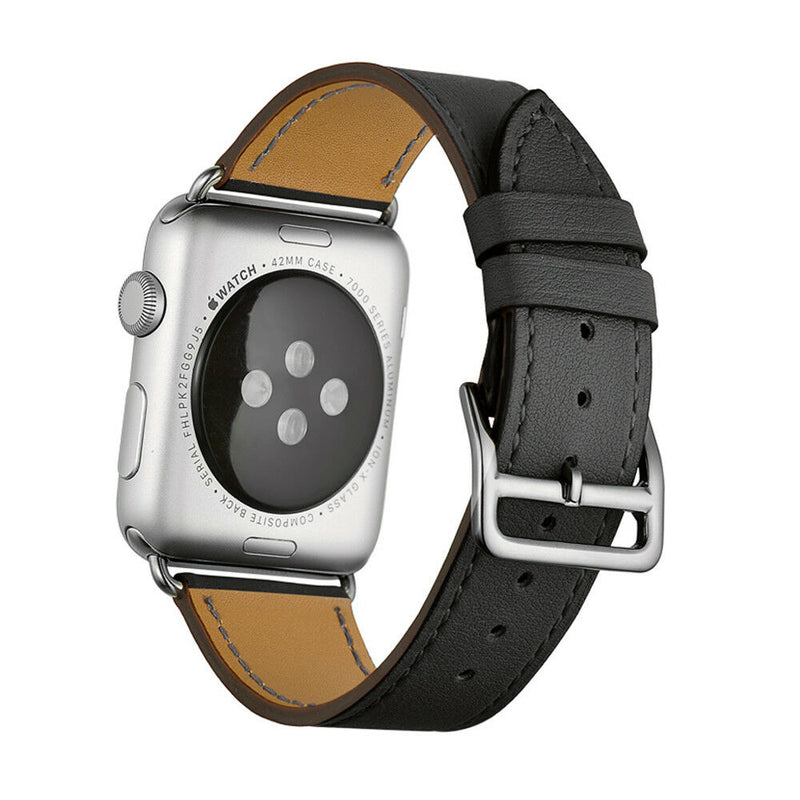 Leather Classic Watch Band Strap for iWatch Apple Watch Series 5/4/3/2/1 - InfinityAccessories017