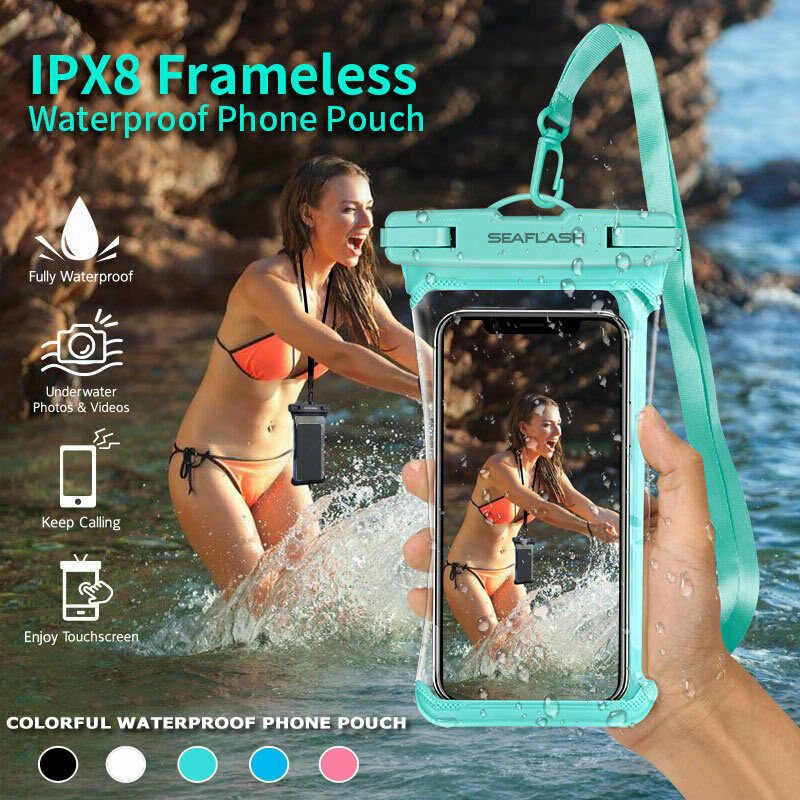 Waterproof Phone Pouch IPX8 Underwater Pouch Bag Pack Dry Bag Case Cover for Cell Phone - InfinityAccessories017