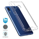 TJS "Agile" Transparent TPU Phone Case for Galaxy A20, Galaxy A30 - InfinityAccessories017