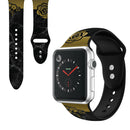 Rose Flowers Marble Silicone Watch Band Strap for Apple Watch Series 5/4/3/2/1 - InfinityAccessories017