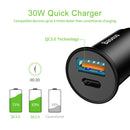 USB C PD Car Charger 2-Port 30W Power Delivery and QC 3.0 - InfinityAccessories017