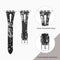 Leather Watch Band Strap Floral Flowers for Apple Watch Series 5/4/3/2/1 - InfinityAccessories017