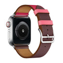 Leather TWO-TONE Watch Band Strap for Apple Watch Series 5/4/3/2/1 - InfinityAccessories017