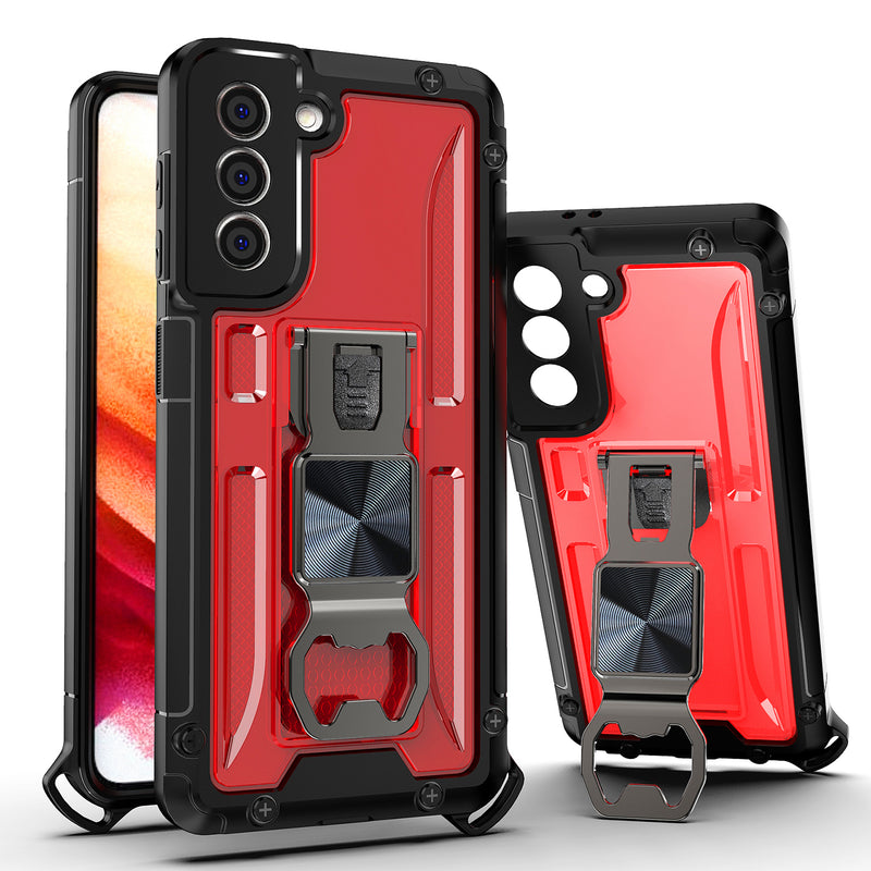 TJS "Opener" Hybrid Phone Case for Samsung Galaxy S21 5G