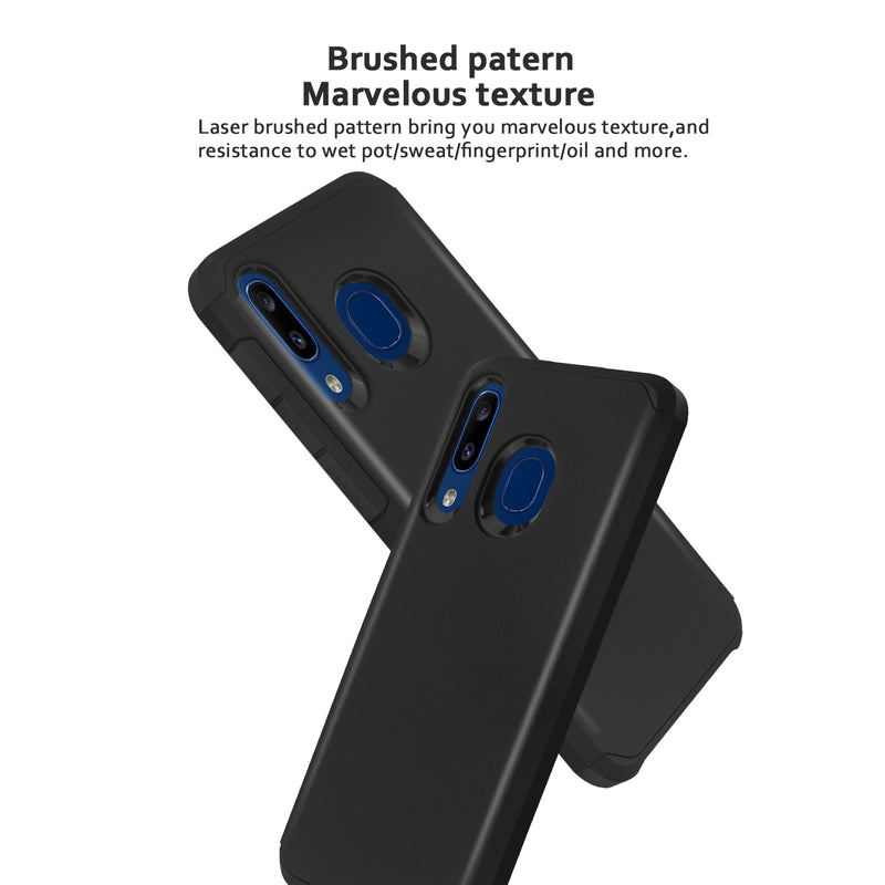 TJS "Herculus" Hybrid Phone Case For Galaxy A20, Galaxy A30, Galaxy A50 - InfinityAccessories017