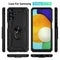 TJS "DuoGuard" Ring Kickstand Phone Case for Samsung Galaxy A13 5G