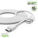 ESOULK 10ft/3m 2A USB To USC-C Heavy Duty Charge/Sync Cable