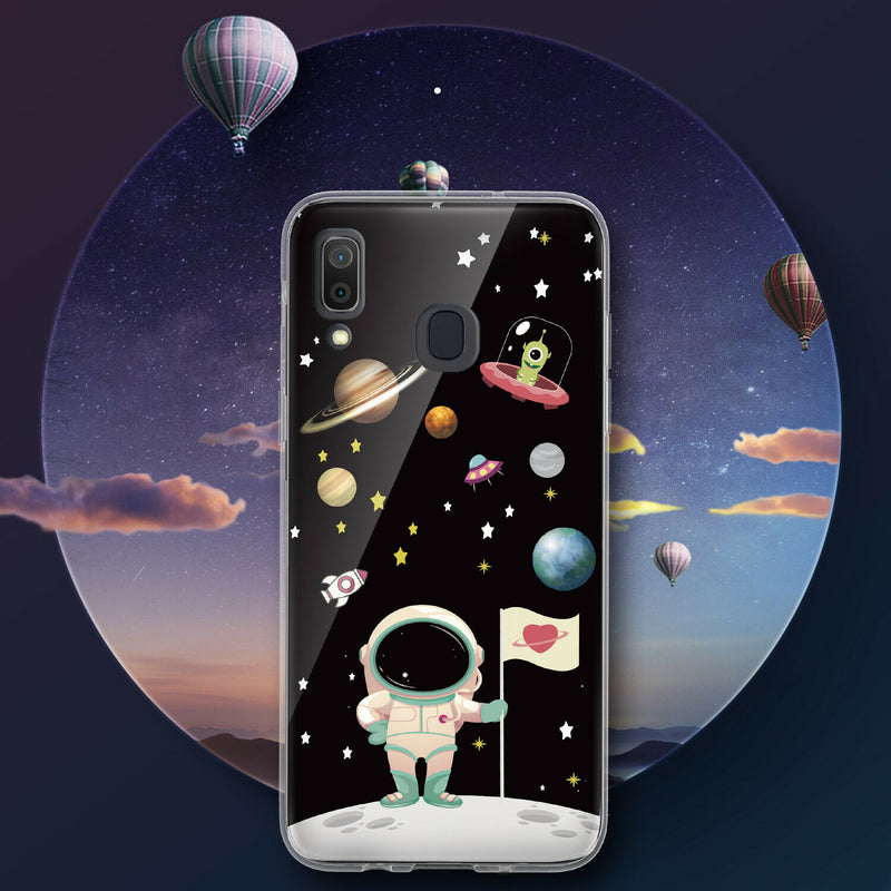 TJS "Juno" Design IMD TPU Phone Case for Galaxy A20, Galaxy A30 - InfinityAccessories017