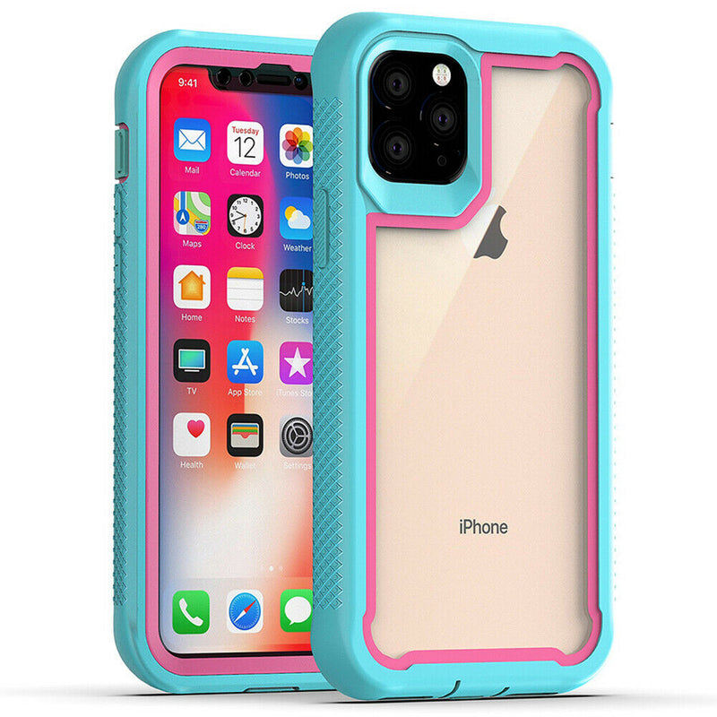 TJS "Define" Transparent Hybrid Phone Cse for iPhone 11, iPhone 11 Pro, iPhone 11 Pro Max - InfinityAccessories017