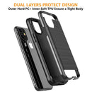 TJS "Legency" Hybrid Phone Case for iPhone 11, iPhone 11 Pro, iPhone 11 Pro Max - InfinityAccessories017